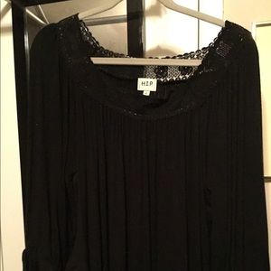 Black H.I.P. Swing top, size 1x